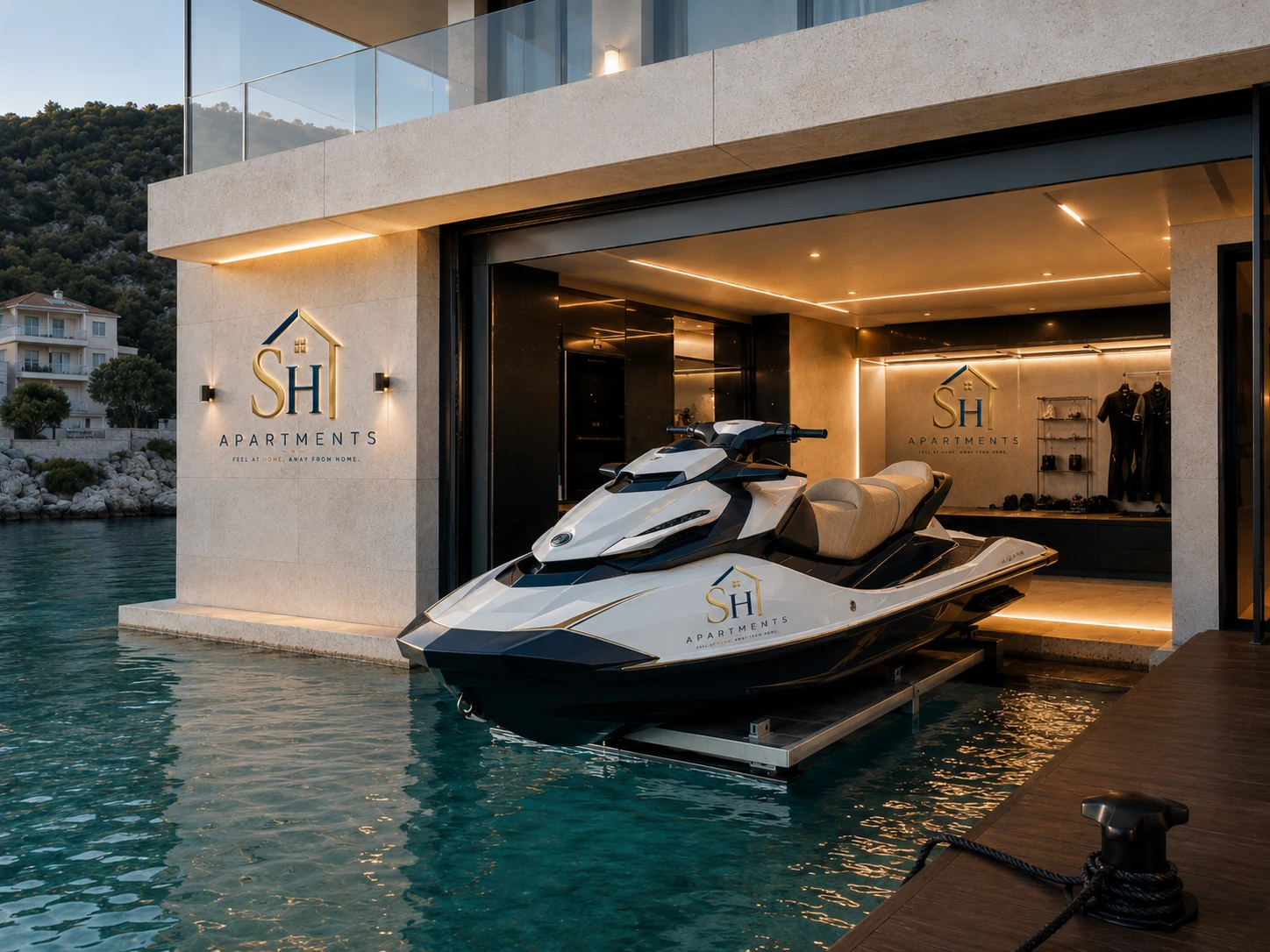 Coastal apartment